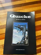 Quicke Q700 & Q900 front loader sales brochure *2003*