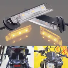 Invisible Wing LED Turn Signal Light For YAMAHA MT-07 MT-09 FZ 07/09 FJ09 XSR700