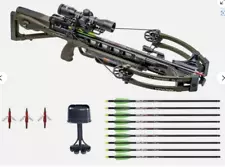 TenPoint Venom X in Mossy Green Camo CB24007-1559 w/ Xtra Arrows and Broadheads