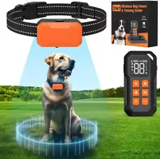 Wireless Dog Fence,Electirc Fence for Dogs,Wireless Dog Fence System,No Wire Cir