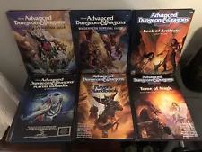 New ListingAdvanced Dungeon & Dragons TSR Hardback Cover Book Lot Collection Excellent L@@K