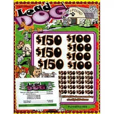 Lead Dog - single Game Pull Tabs Jar Tickets