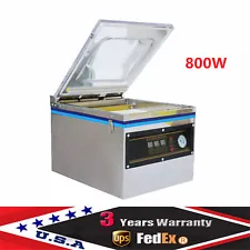 110V Commercial Vacuum Sealer Food Saver Sealing Machine Chamber Packing Machine