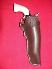 Ruger Leather Pistol Holster Large Frame Gun .357 .45 .44 Vaquero Western Cowboy