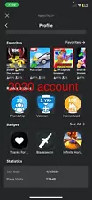 Roblox Stacked Acc 7085069728So We Can Work It Out / No Offers Under 10$