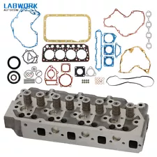 For Mitsubishi Engine S4L S4L2 Complete Cylinder Head w/ Valves + Full gasket