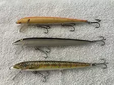 Rapala Pike Fishing Lures original Minnow Baits 7" Floater Divers Free Shipping