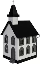 Menards ~ O Scale Model Power Church Building Train Gauge Layout Lionel