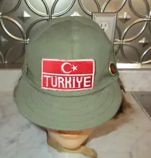 Vintage Women's Turkish Military Army Hat Cap