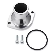 For LS1 LS2 LS7 Chevy LS Straight Up Water Neck Thermostat Housing Polished