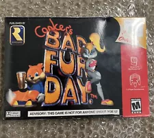 Conker's Bad Fur Day (Nintendo 64, 2001) Brand New Sealed