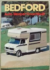 BEDFORD CF AUTO SLEEPER COACHBUILT Caravan Sales Brochure Oct 1977 #1842/10/77