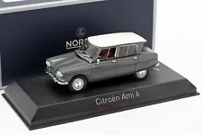 CITROEN AMI 6 1967 Typhoon Grey - 1/43 - NOREV