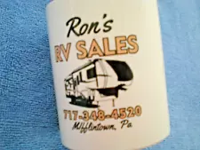 Ron's RV Sales Mifflintown, PA Cup Mug Unbranded