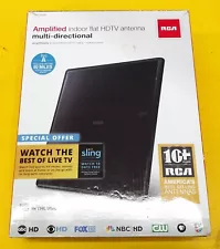 ⭐️⭐️⭐️⭐️⭐️ **ANTENNA ONLY** RCA Multi-Directional Flat HDTV Antenna ANT1450BF