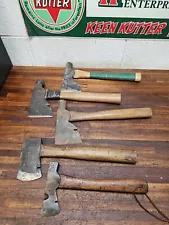 K942- 5 Vintage Carpenter Hatchets -Stanley etc