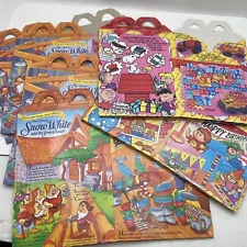 Vintage McDonalds Happy Meal Box’s Used