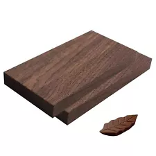 2pcs Walnut Wood Planks Walnut Lumber Unfinished Wood for Crafts Signs Wall D...