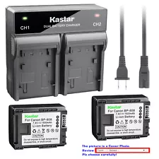 Kastar Battery Rapid Charger for Canon BP-808 CG800 Canon XA10 XA10 HD Camcorder