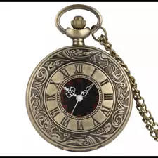 UNIQUE VINTAGE QUARTZ POCKET WATCH