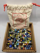 Vintage Marbles Various Sizes LOT Collection Estate Sale Find Marbles