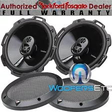 ROCKFORD FOSGATE P1675 PUNCH 6.75" 3-WAY COAXIAL SPEAKERS FOR CAR OR OFFROAD NEW