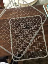 Large Steel Vintage Wire Storage Baskets