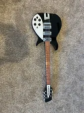 rickenbacker 12 string guitar, Jetglo ( black )