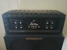 Vintage Kustom K100 Black Tuck-n-Roll Amp Head