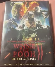 Winnie The Pooh Blood and Honey New Release DVDs Presale Ships 7/30