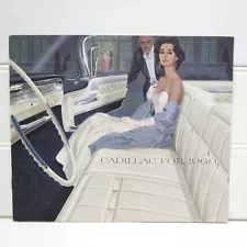 1960 CADILLAC DEALER SALES BROCHURE - FLEETWOOD ELDORADO COUPE DE VILLE 62