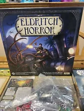 Eldritch Horror Board Game Plus Two Expansions 100% Complete