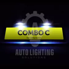 For Vauxhall Combo C 2001-2011 LED Number Plate Light Bulb Upgrade *SALE*