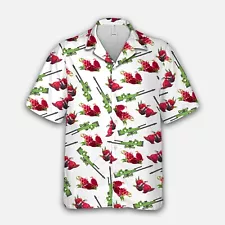 AWP Snipe Tactical Rifle USA Sniper Weapon Dragonfruit Colorful Hawaiian Shirt