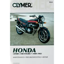 CLYMER Physical Book for Honda CB900-1100 Fours 1980-1983 | M325 (For: Honda Custom)