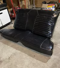 1964 1965 1966 Ford Mustang Rear Bench Seat Black