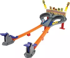 Hot Wheels Toy Car Track Set Super Speed Blastway Dual-Track Racing for 1 or ...