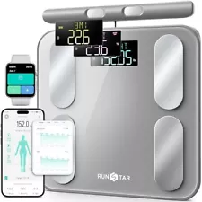 Digital Bathroom Scale for Body Weight, Body Fat, BMI 28 Measurements, Innova...