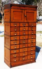 27 Drawer "Shannon" Stacking File Cabinet Made in England