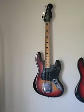 Vintage Short Scale Jazz Bass Guitar