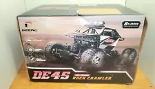 DE45 Rock Crawler 4X4 Power RC by Deerc ~ NEW