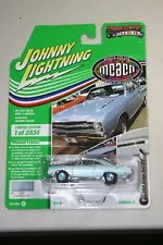 Johnny Lightening 1969 Dodge Dart GTS Light Blue - Muscle Cars USA