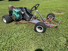 Complete Vintage Margay Racing Go Kart SR 16 ?? Asphalt Dirt Read Description