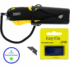 Easy Cut 2000 Safety Box Cutter Knife EASYCUT & PK OF 10 BLADES BEST EBAY DEAL