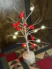 White Birch Tree Lighted Christmas Design