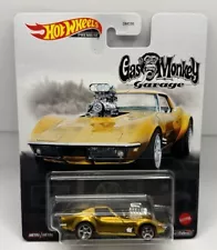 New ListingHot Wheels Premium | 68 Corvette | Gas Monkey Garage | Gold Real Riders | 2021