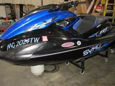 2015 Yamaha FZS Supercharged SVHO SUMMER CLEARANCE * READY to RIDE *FRESH WATER