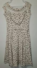 Tatyana Alika Dress Sz XL Blush Pinup Swing Wedding Rockabilly Bettie Page