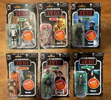 Hasbro Star Wars Retro ROTJ Set Luke Han Leia Boussh Emperor Biker Scout Lando