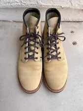 Red Wing Heritage #2960 9.5D Blacksmith in Camel Suede Factory 2nd EUC